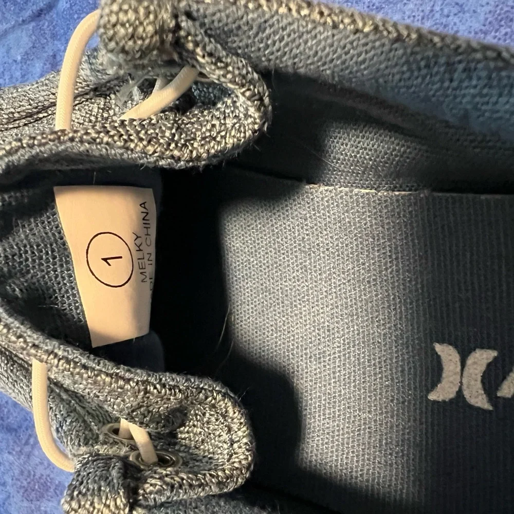 Hurley Blue Sneakers Casual Comfort - Picture 3 of 4